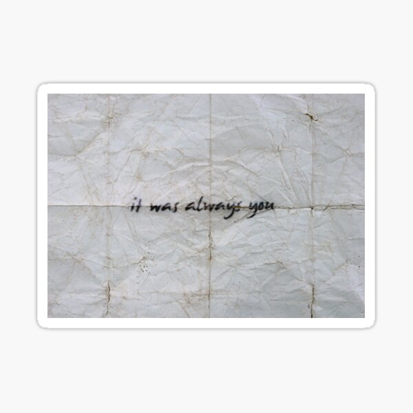 In Your Shadow Sticker