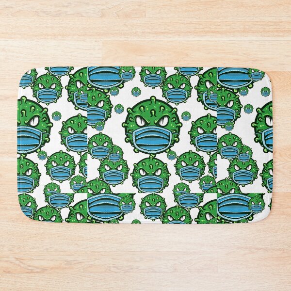 Item preview, Covid-19 coronavirus microbe cell mask emoji  designed and sold by nicckyt.
