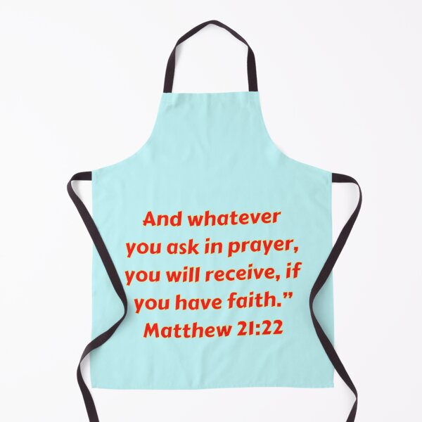 Item preview, Bible Verse Matthew 21:22 designed and sold by Prayingwarrior.