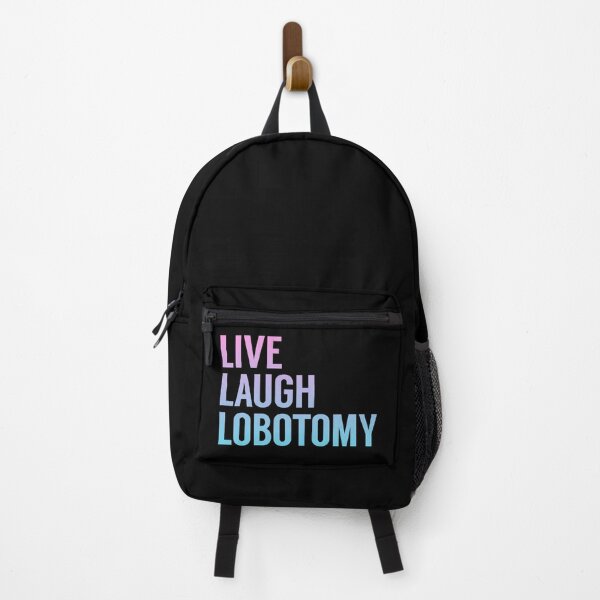 Item preview, Live Laugh Lobotomy in Pink Blue Gradient designed and sold by tinyteacups.