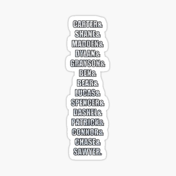 Heroes from the Sinnersverse Sticker