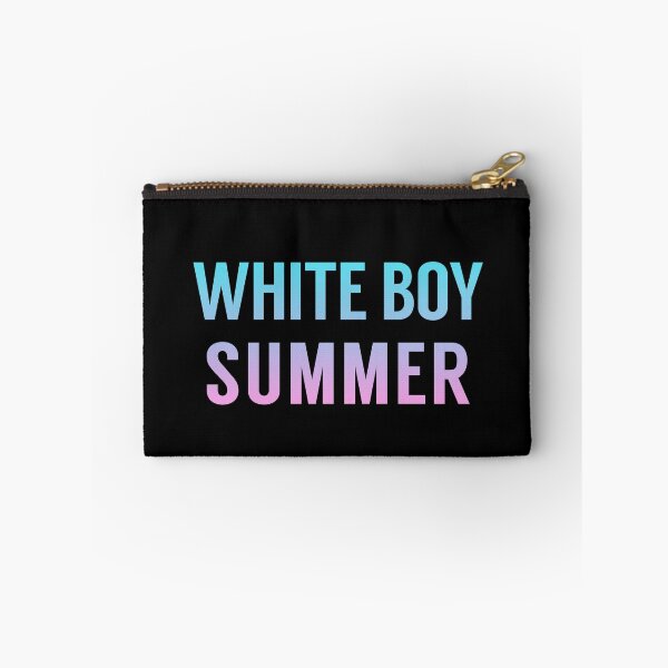 Item preview, White Boy Summer In Blue Pink Gradient designed and sold by tinyteacups.