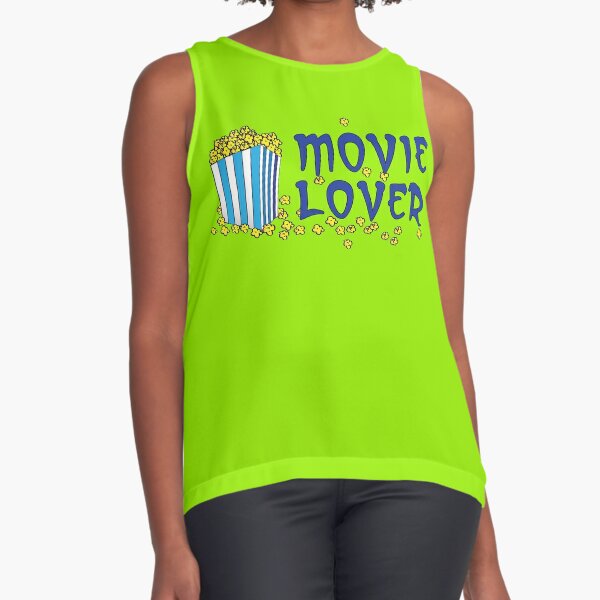 Movie Lover - Classic Text Sleeveless Top