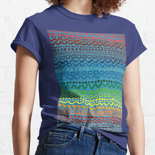 Rainbow Pattern Classic T-Shirt