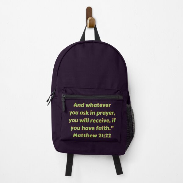 Item preview, Bible Verse Matthew 21:22 designed and sold by Prayingwarrior.