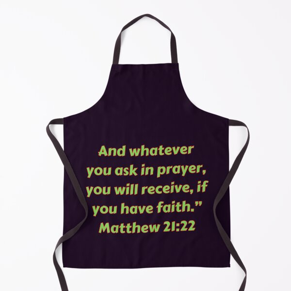 Item preview, Bible Verse Matthew 21:22 designed and sold by Prayingwarrior.