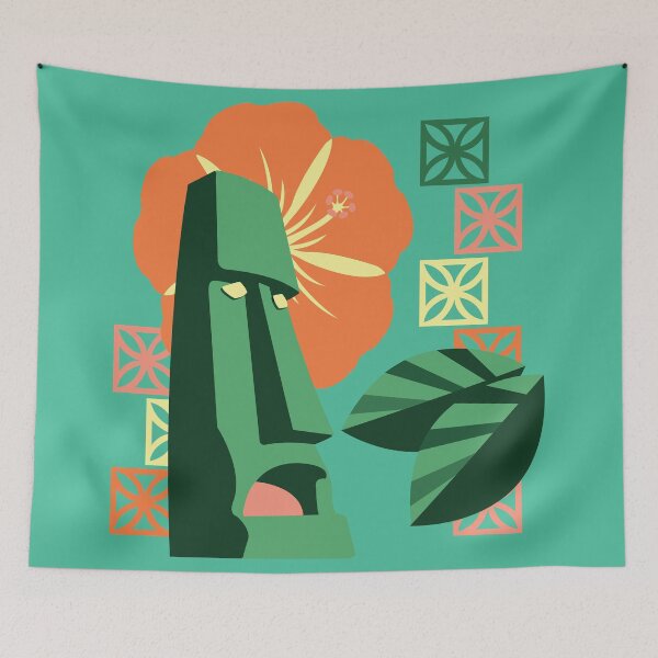 Item preview, Moai Vacation designed and sold by 7SistersGraphX.