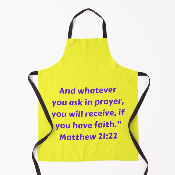 Item preview, Bible Verse Matthew 21:22 designed and sold by Prayingwarrior.