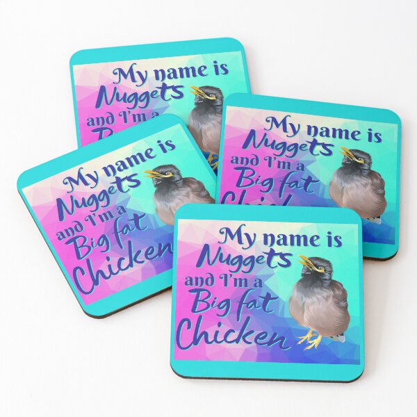 Item preview, My name is Nuggets and I'm a Big Fat Chicken  designed and sold by Nuggetsthemynah.