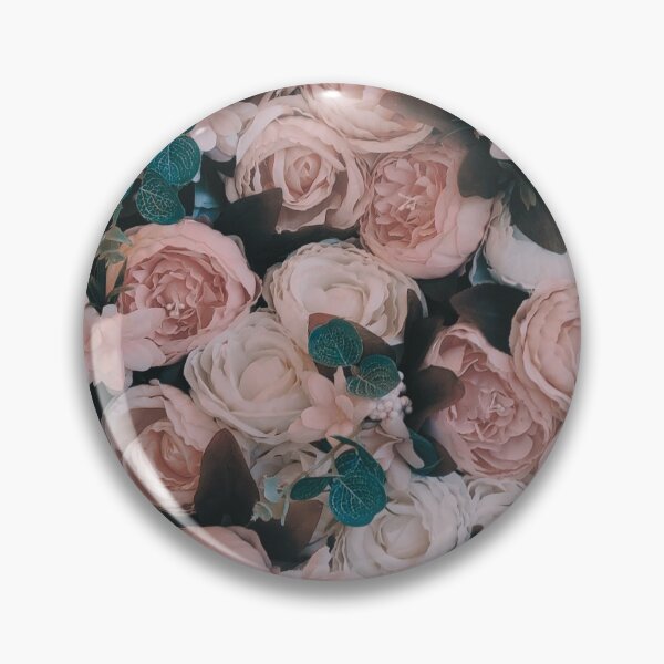 Item preview, Roses in Soft Pinks and Greens designed and sold by SquishStitches.