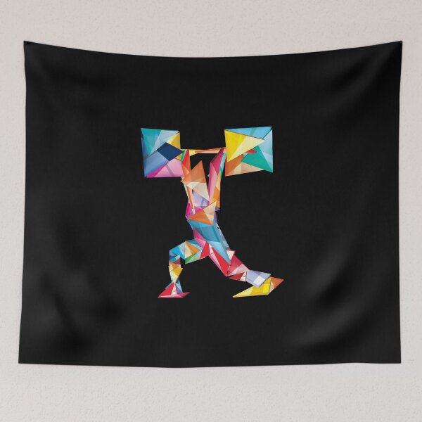 Item preview, Clean And Jerk Weight Lifter Weight Lifting Gym Bodybuilding designed and sold by Creekman Designs.