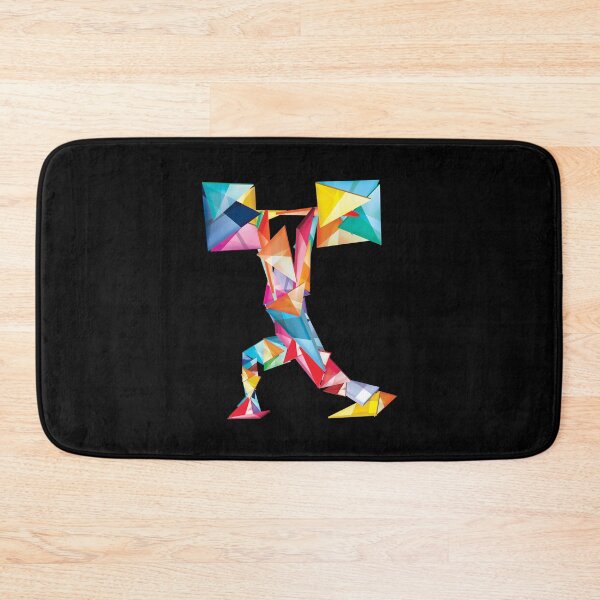 Item preview, Clean And Jerk Weight Lifter Weight Lifting Gym Bodybuilding designed and sold by Creekman Designs.
