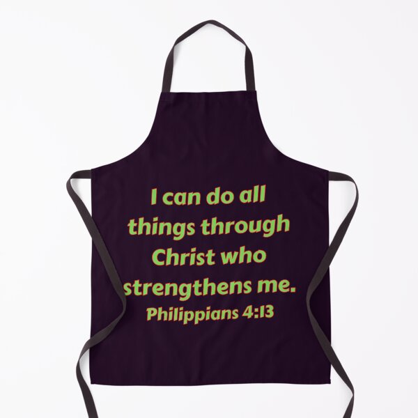 Item preview, Bible Verse Philippians 4:13 designed and sold by Prayingwarrior.