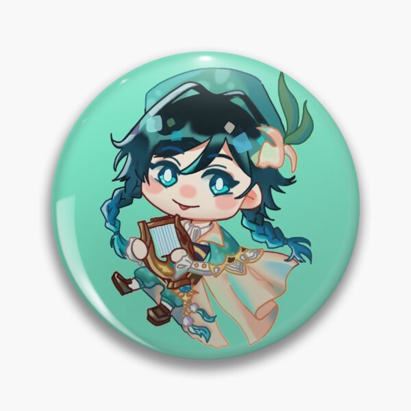 Artikelvorschau, Venti der Anemo Gott Chibi entworfen und verkauft von kyeonwaa.