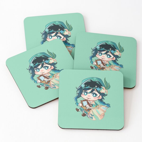 Item preview, Venti el Dios Anemo Chibi designed and sold by kyeonwaa.