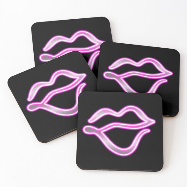 Item preview, Glowing Neon Kiss Lips designed and sold by McGee-Artistry.