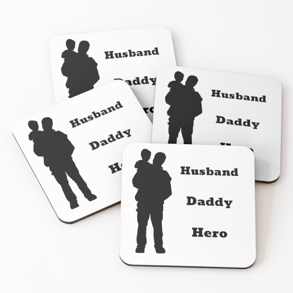 Item preview, Husband Daddy Hero designed and sold by WeTrieditatHome.