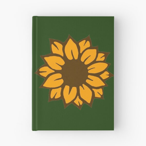 Item preview, golden sunflower Dark green designed and sold by KorraCreations.