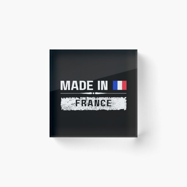 Item preview, Made In France with Logo of France Flag designed and sold by MyPrintCharming.