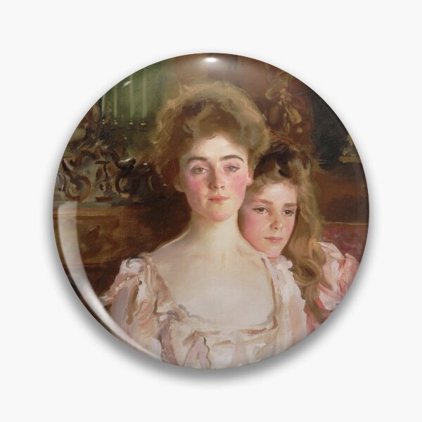Item preview, Mrs. Fiske Warren (Gretchen Osgood) And Her Daughter Rachel (1903) By John Singer Sargent  designed and sold by sunny-007.