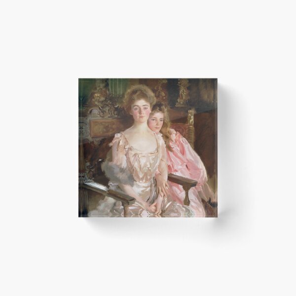 Item preview, Mrs. Fiske Warren (Gretchen Osgood) And Her Daughter Rachel (1903) By John Singer Sargent  designed and sold by sunny-007.