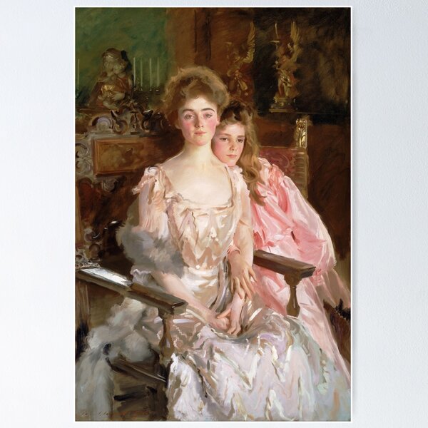 Item preview, Mrs. Fiske Warren (Gretchen Osgood) And Her Daughter Rachel (1903) By John Singer Sargent  designed and sold by sunny-007.