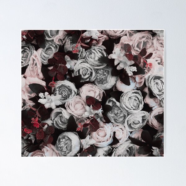 Item preview, Roses in Red and Black designed and sold by SquishStitches.