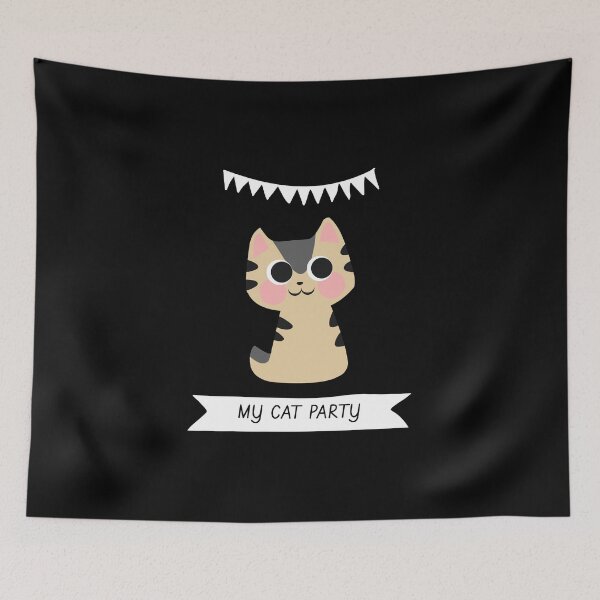 Item preview, Celebrate with your cat her party  designed and sold by seven eleven.
