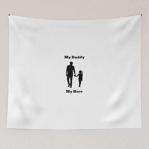 Item preview, My Daddy My Hero designed and sold by WeTrieditatHome.