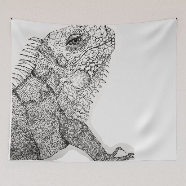 Item preview, spikey Iguana designed and sold by Alice Kolsby.