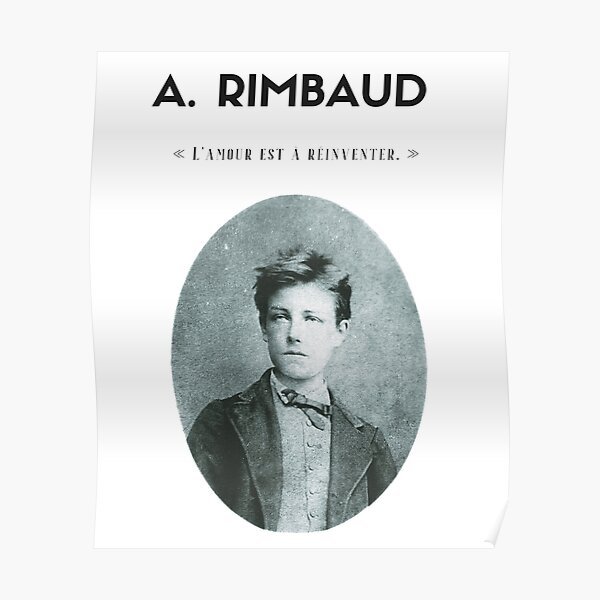 Produits Sur Le Theme Rimbaud Redbubble