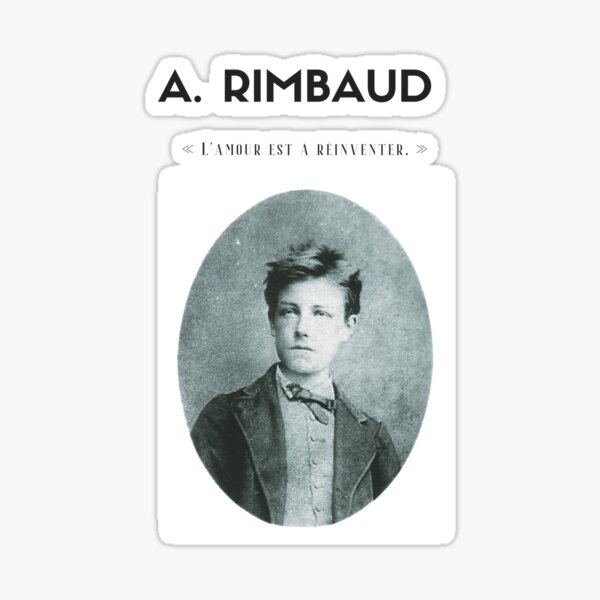 Stickers Sur Le Theme Rimbaud Redbubble