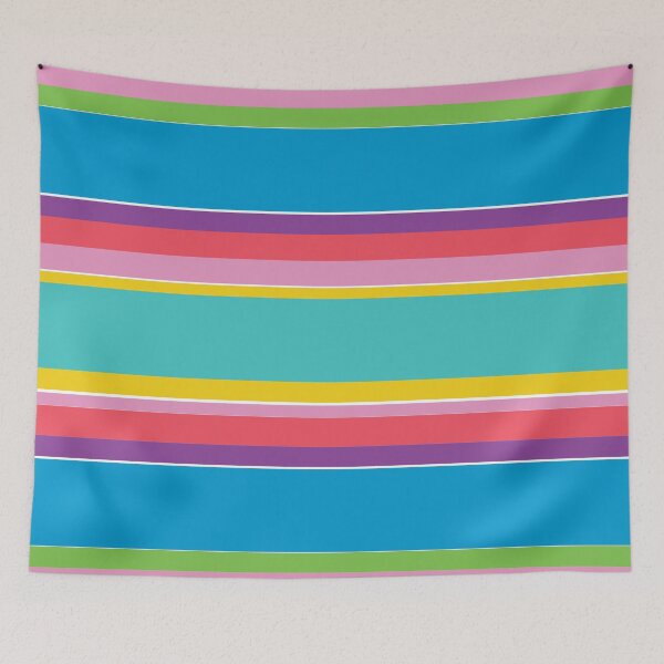 Item preview, Multi colored striped line pattern designed and sold by BLMcreations.