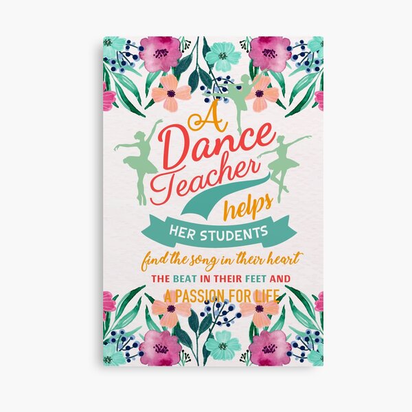Item preview, Dance Teacher Quotes designed and sold by della95.