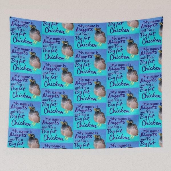Item preview, My name is Nuggets and I'm a big fat chicken! designed and sold by Nuggetsthemynah.