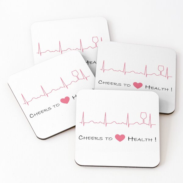 Item preview, Cheers for Heart Health designed and sold by Pekapeka of NZ.