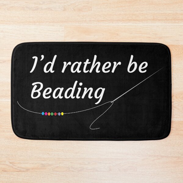 Item preview, I'd rather be Beading designed and sold by LovetannCreate.