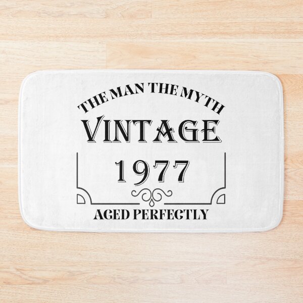 Item preview, Vintage The Man The Myth 1977 Birthday Shirt 44th Birthday Shirts designed and sold by Saharan12.