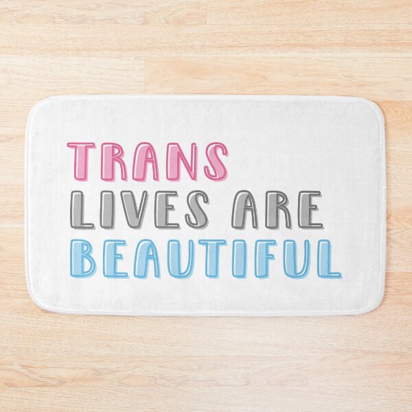 Item preview, Trans Lives Are Beautiful - Trans Pride designed and sold by myqueercloset.