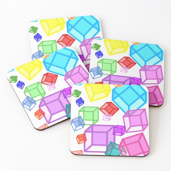 Item preview, Colorful 3D Cube Abstract Pattern designed and sold by mrtraz.
