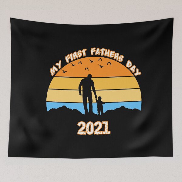 Item preview, My first Father's Day 2021 - First time Father - Happy fathers day designed and sold by PhotoPrise.