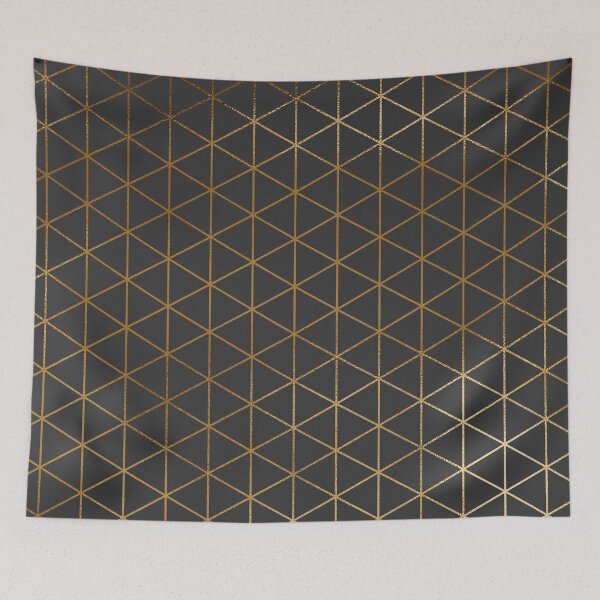 Item preview, Black & Gold Geometric designed and sold by ind3finite.