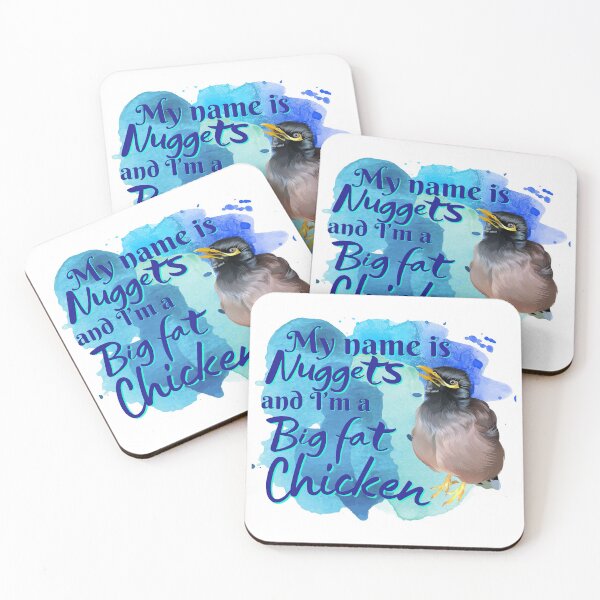 Item preview, My name is Nuggets and I'm a Big Fat Chicken  designed and sold by Nuggetsthemynah.