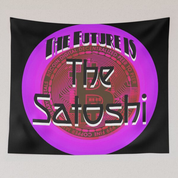 Item preview, Satoshi | Bitcoin Hodler | Hodling Crypto | Neon Pink | NFT aesthetics designed and sold by spinolator.