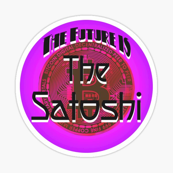 Item preview, Satoshi | Bitcoin Hodler | Hodling Crypto | Neon Pink | NFT aesthetics designed and sold by spinolator.