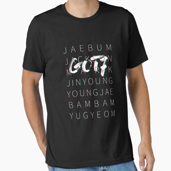 Artikel-Vorschau von GOT7 3D Tee Schwarz Ver, designt und verkauft von Youngjae.