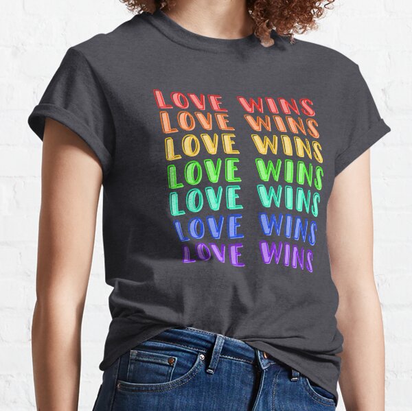 Love wins pride on sale shirt