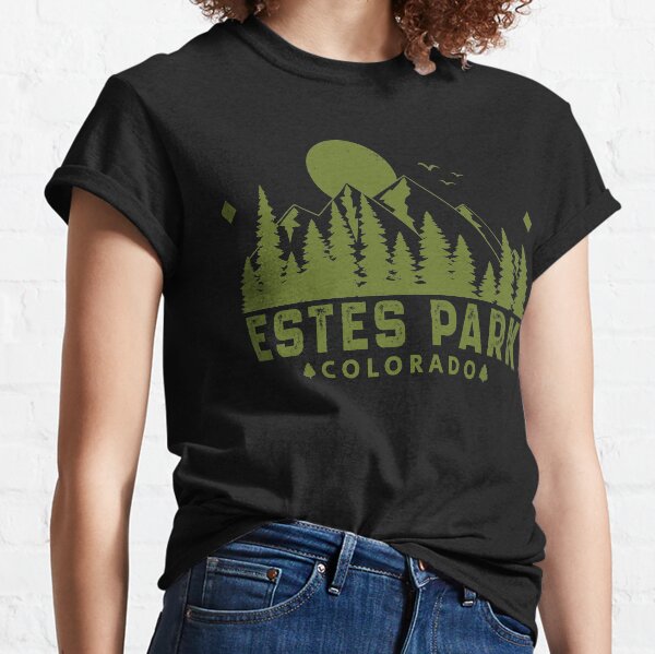 Estes Park Colorado Mountain View Classic T-Shirt