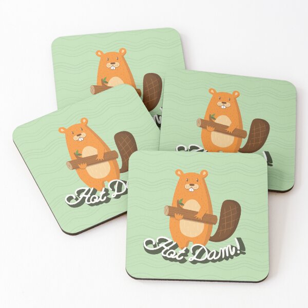 Item preview, Hot Dam Beaver designed and sold by TinyGinkgo.