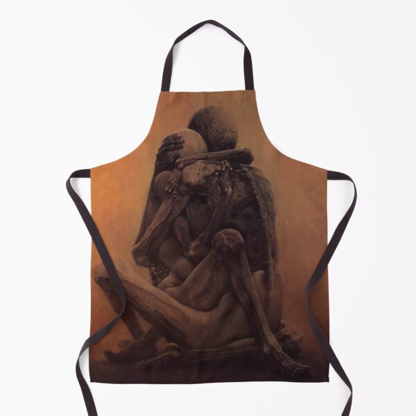 Item preview, Untitled (Lovers), by Zdzisław Beksiński designed and sold by JustContemplate.